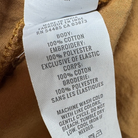 Aerie Spring Fling Boho Eyelet Embroidered Floral Halter Crossover Mini Dress L - Picture 16 of 16